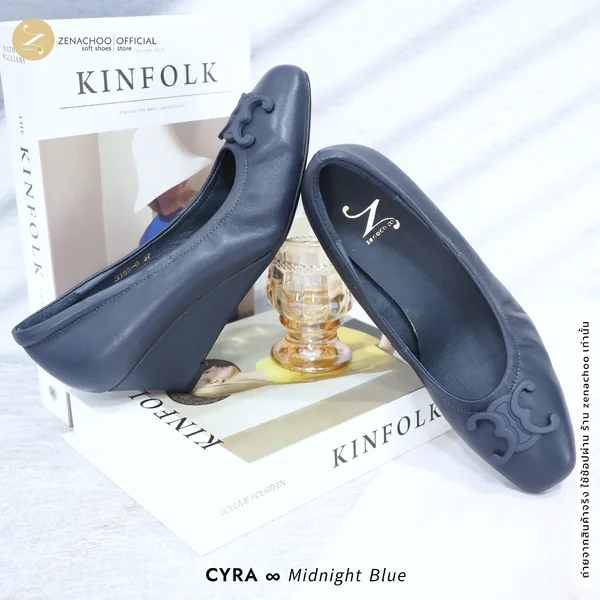 ทรงปกติ เปลี่ยนไซส์ได้-ไม่รับคืน Zenachoo รุ่นขายดี Cyra wedge ส้นเตารีดสูง 2นิ้ว รองเท้าหนังแกะแท้ image 7 ทรงปกติ เปลี่ยนไซส์ได้-ไม่รับคืน Zenachoo รุ่นขายดี Cyra wedge ส้นเตารีดสูง 2นิ้ว รองเท้าหนังแกะแท้ image 7
