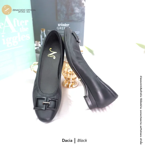 รองเท้าคัชชูหัวมน หนังแกะแท้ ทรงFlat หนังแกะนิ่ม Dacia flat สูง 1 นิ้ว ใส่สบาย ทรงปกติ เปลี่ยนไซซ์ได้ ไม่รับคืนสินทุกกรณี image 4 รองเท้าคัชชูหัวมน หนังแกะแท้ ทรงFlat หนังแกะนิ่ม Dacia flat สูง 1 นิ้ว ใส่สบาย ทรงปกติ เปลี่ยนไซซ์ได้ ไม่รับคืนสินทุกกรณี image 4