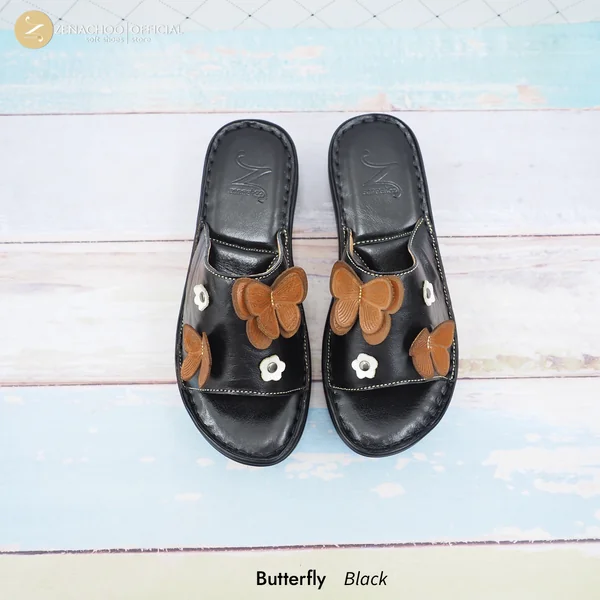 ทรงปกติ เปลี่ยนไซซ์ได้ ไม่รับคืน Zenachoo รองเท้าเพื่อสุขภาพ รุ่น Butterfly สูง 2 นิ้ว image 8 ทรงปกติ เปลี่ยนไซซ์ได้ ไม่รับคืน Zenachoo รองเท้าเพื่อสุขภาพ รุ่น Butterfly สูง 2 นิ้ว image 8