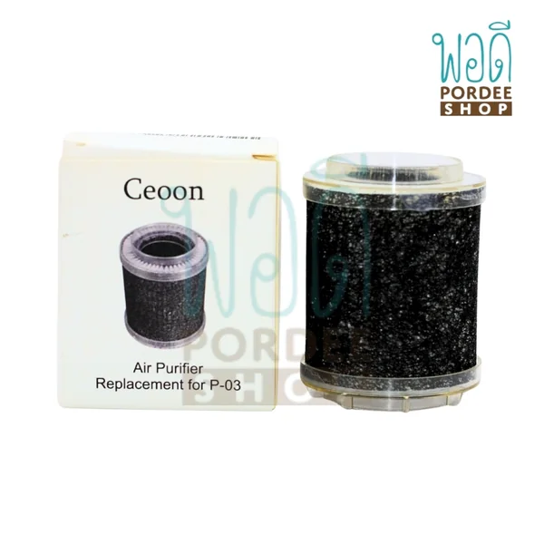 Mannature ไส้กรองเครื่องฟอกอากาศในรถยนต์ Ceoon Air Purifer Replacement for P-03 Mannature ไส้กรองเครื่องฟอกอากาศในรถยนต์ Ceoon Air Purifer Replacement for P-03