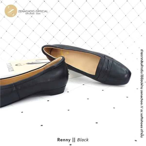 ทรงใหญ่ ลด 1 ไซส์ เปลี่ยนไซส์ได้-ไม่รับคืน Zenachoo รุ่น Renny สูง 1 นิ้ว รองเท้าหนังแกะแท้ หนังนิ่ม พื้นนุ่ม image 5 ทรงใหญ่ ลด 1 ไซส์ เปลี่ยนไซส์ได้-ไม่รับคืน Zenachoo รุ่น Renny สูง 1 นิ้ว รองเท้าหนังแกะแท้ หนังนิ่ม พื้นนุ่ม image 5