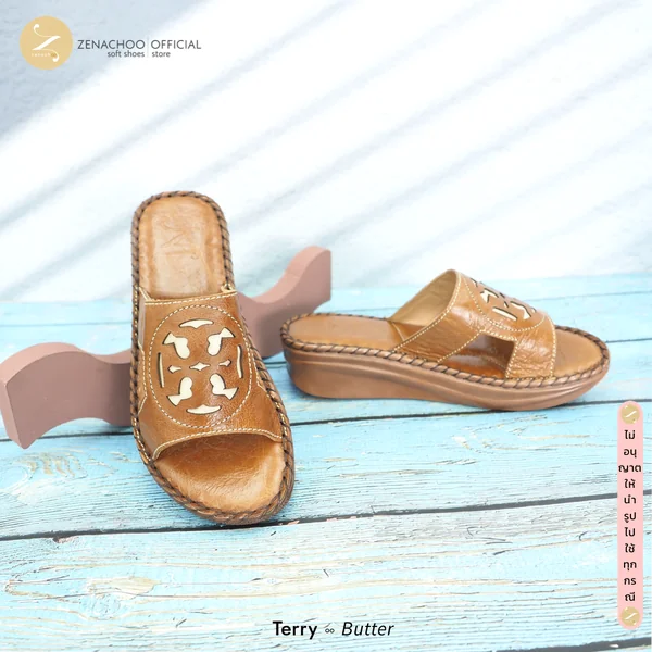 ทรงปกติ เปลี่ยนไซซ์ได้ ไม่รับคืน Zenachoo รองเท้าเพื่อสุขภาพ หนังแท้ รุ่น Terry สูง 1.5 นิ้ว image 3 ทรงปกติ เปลี่ยนไซซ์ได้ ไม่รับคืน Zenachoo รองเท้าเพื่อสุขภาพ หนังแท้ รุ่น Terry สูง 1.5 นิ้ว image 3