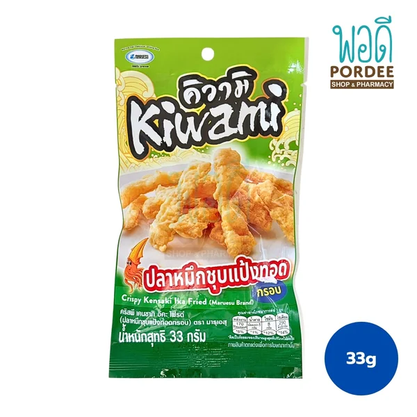 Maruesu Kiwami ปลาหมึกชุบแป้งทอดกรอบ 33 กรัม