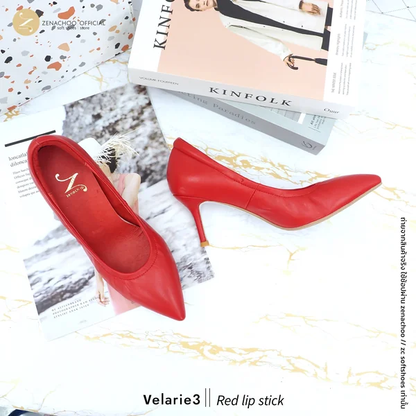 N ทรงปกติ เปลี่ยนไซส์ได้-ไม่รับคืน Zenachoo Velarie3 สูง 3 นิ้ว รองเท้าหนังแกะแท้ ใส่สวยมาก รองเท้าส้นเข็ม หัวแหลม image 9 N ทรงปกติ เปลี่ยนไซส์ได้-ไม่รับคืน Zenachoo Velarie3 สูง 3 นิ้ว รองเท้าหนังแกะแท้ ใส่สวยมาก รองเท้าส้นเข็ม หัวแหลม image 9