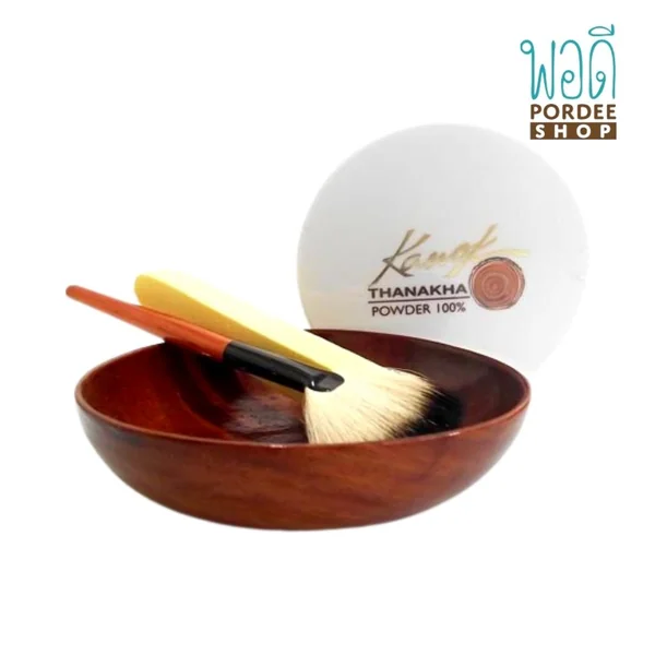 ผงพอกหน้าทนาคา 100% ผงพอกหน้าทนาคา 100%