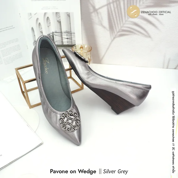 ทรงเตารีด ที่ใส่สบายที่สุดทรงปกติ:เปลี่ยนไซส์ได้-ไม่รับคืน Zenachoo Pavone Wedge สูง 2 นิ้ว รองเท้าหนังแกะแท้ ใส่สบายมาก image 2 ทรงเตารีด ที่ใส่สบายที่สุดทรงปกติ:เปลี่ยนไซส์ได้-ไม่รับคืน Zenachoo Pavone Wedge สูง 2 นิ้ว รองเท้าหนังแกะแท้ ใส่สบายมาก image 2