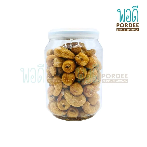 J.Snack เม็ดบัวและเม็ดมะม่วงหิมพานต์ เคลือบอินทผาลัม 120 กรัม image 2