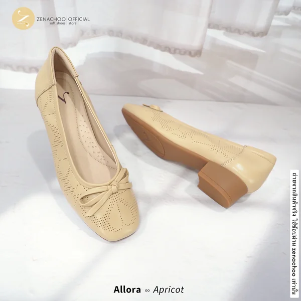 ทรงปกติ เปลี่ยนไซส์ได้ ไม่รับคืน Zenachoo รุ่น Allora หนังแกะนิ่ม สูง1.5 นิ้ว image 7 ทรงปกติ เปลี่ยนไซส์ได้ ไม่รับคืน Zenachoo รุ่น Allora หนังแกะนิ่ม สูง1.5 นิ้ว image 7
