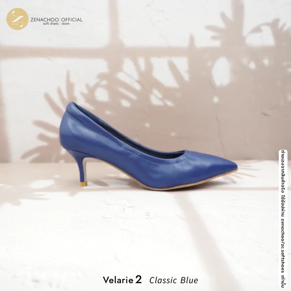 ทรงปกติ เปลี่ยนไซซ์ได้ ไม่รับคืนสินค้า Zenachoo รองเท้าหนังแกะแท้ รุ่น Velarie2 สูง 2 นิ้ว สี Classic blue ทรงสวยมาก image 3 ทรงปกติ เปลี่ยนไซซ์ได้ ไม่รับคืนสินค้า Zenachoo รองเท้าหนังแกะแท้ รุ่น Velarie2 สูง 2 นิ้ว สี Classic blue ทรงสวยมาก image 3