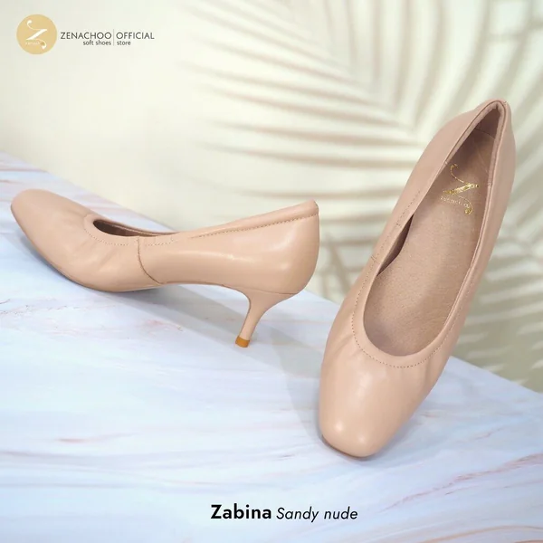 ทรงปกติ เปลี่ยนไซส์ได้-ไม่รับคืน Zenachoo รุ่น zabina สูง 2 นิ้ว รองเท้าหนังแกะแท้ทรงหัวตัด image 4 ทรงปกติ เปลี่ยนไซส์ได้-ไม่รับคืน Zenachoo รุ่น zabina สูง 2 นิ้ว รองเท้าหนังแกะแท้ทรงหัวตัด image 4