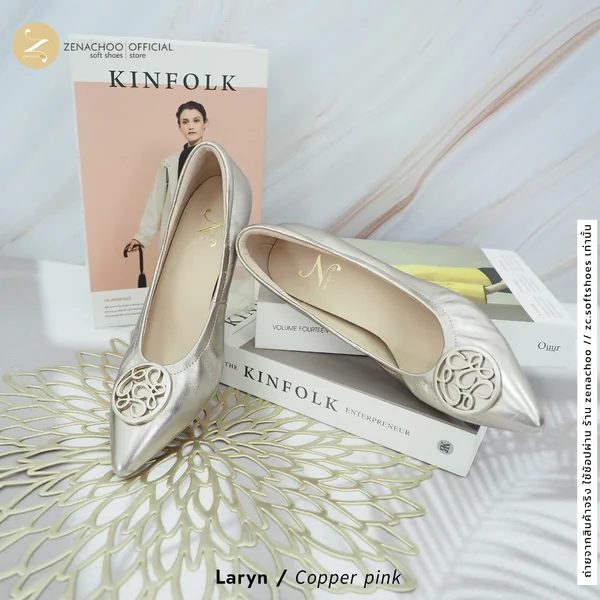 N ทรงปกติ เปลี่ยนไซส์ได้-ไม่รับคืน Zenachoo รุ่น Laryn สูง 2นิ้ว รองเท้าหนังแกะแท้ หนังนิ่ม พื้นนุ่ม image 7 N ทรงปกติ เปลี่ยนไซส์ได้-ไม่รับคืน Zenachoo รุ่น Laryn สูง 2นิ้ว รองเท้าหนังแกะแท้ หนังนิ่ม พื้นนุ่ม image 7