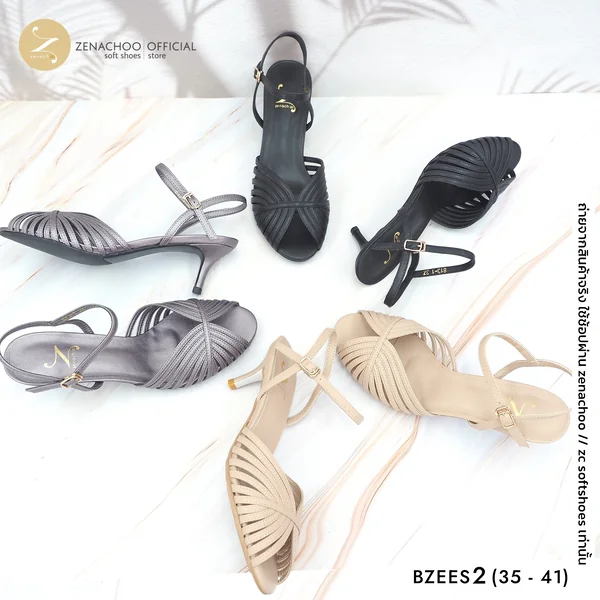 ทรงปกติ เปลี่ยนไซส์ได้-ไม่รับคืน Zenachoo รุ่น Bzees2 Heelsสูง 2 นิ้ว รองเท้าหนังแกะแท้ หนังนิ่ม พื้นนุ่ม image 2 ทรงปกติ เปลี่ยนไซส์ได้-ไม่รับคืน Zenachoo รุ่น Bzees2 Heelsสูง 2 นิ้ว รองเท้าหนังแกะแท้ หนังนิ่ม พื้นนุ่ม image 2