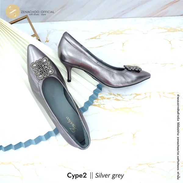 ทรงขายดี ใส่แล้วเท้าเพรียว ทรงปกติ เปลี่ยนไซส์ได้-ไม่รับคืน Zenachoo Cype2 สูง 2 นิ้ว รองเท้าหนังแกะแท้ ใส่สบายมาก image 4 ทรงขายดี ใส่แล้วเท้าเพรียว ทรงปกติ เปลี่ยนไซส์ได้-ไม่รับคืน Zenachoo Cype2 สูง 2 นิ้ว รองเท้าหนังแกะแท้ ใส่สบายมาก image 4