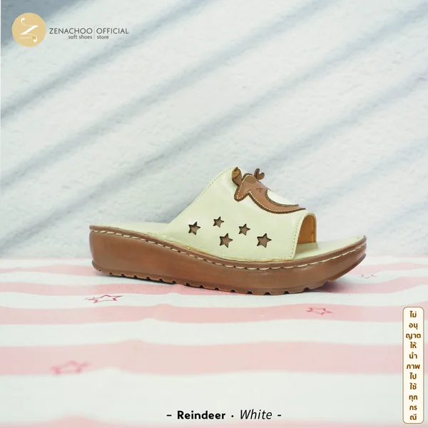 ZENACHOO Leather Health Sandals รุ่น Reindeer รองเท้าแตะหนังแท้เพื่อสุขภาพ พื้นนุ่ม รองรับอุ้งเท้า image 8