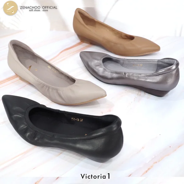 ทรงปกติ เปลี่ยนไซส์ได้ ไม่รับคืน Zenachoo Victoria1 สูง 1 นิ้ว ส้นเตารีด รองเท้าหนังแกะแท้ ทรงสวยมาก ทรงปกติ เปลี่ยนไซส์ได้ ไม่รับคืน Zenachoo Victoria1 สูง 1 นิ้ว ส้นเตารีด รองเท้าหนังแกะแท้ ทรงสวยมาก