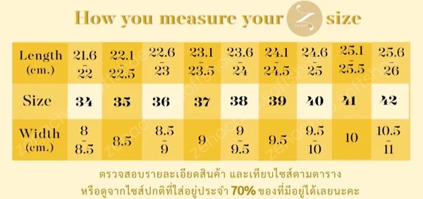 หน้ากว้าง ลด1 ไซซ์ เปลี่ยนไซส์ได้-ไม่รับคืน พื้นนิ่มรับโค้งเท้าสุด Zenachoo La mun สูง 1 นิ้ว รองเท้าหนังแกะแท้ หัวมน ใส่สบายมาก image 7 หน้ากว้าง ลด1 ไซซ์ เปลี่ยนไซส์ได้-ไม่รับคืน พื้นนิ่มรับโค้งเท้าสุด Zenachoo La mun สูง 1 นิ้ว รองเท้าหนังแกะแท้ หัวมน ใส่สบายมาก image 7