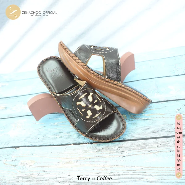 ทรงปกติ เปลี่ยนไซซ์ได้ ไม่รับคืน Zenachoo รองเท้าเพื่อสุขภาพ หนังแท้ รุ่น Terry สูง 1.5 นิ้ว image 9 ทรงปกติ เปลี่ยนไซซ์ได้ ไม่รับคืน Zenachoo รองเท้าเพื่อสุขภาพ หนังแท้ รุ่น Terry สูง 1.5 นิ้ว image 9