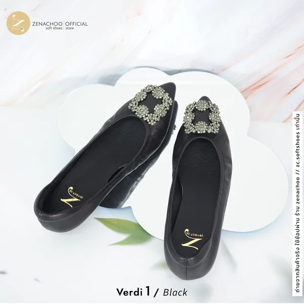 ทรงปกติ เปลี่ยนไซส์ได้-ไม่รับคืน Zenachoo รุ่น Verdi1 สูง 1นิ้ว รองเท้าหนังแกะแท้ หนังนิ่ม พื้นนุ่ม image 5 ทรงปกติ เปลี่ยนไซส์ได้-ไม่รับคืน Zenachoo รุ่น Verdi1 สูง 1นิ้ว รองเท้าหนังแกะแท้ หนังนิ่ม พื้นนุ่ม image 5