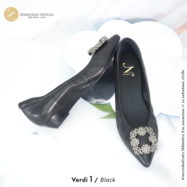 ทรงปกติ เปลี่ยนไซส์ได้-ไม่รับคืน Zenachoo รุ่น Verdi1 สูง 1นิ้ว รองเท้าหนังแกะแท้ หนังนิ่ม พื้นนุ่ม image 4 ทรงปกติ เปลี่ยนไซส์ได้-ไม่รับคืน Zenachoo รุ่น Verdi1 สูง 1นิ้ว รองเท้าหนังแกะแท้ หนังนิ่ม พื้นนุ่ม image 4