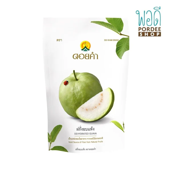ฝรั่งอบแห้ง DEHYDRATED GUAVA ดอยคำ 140 กรัม