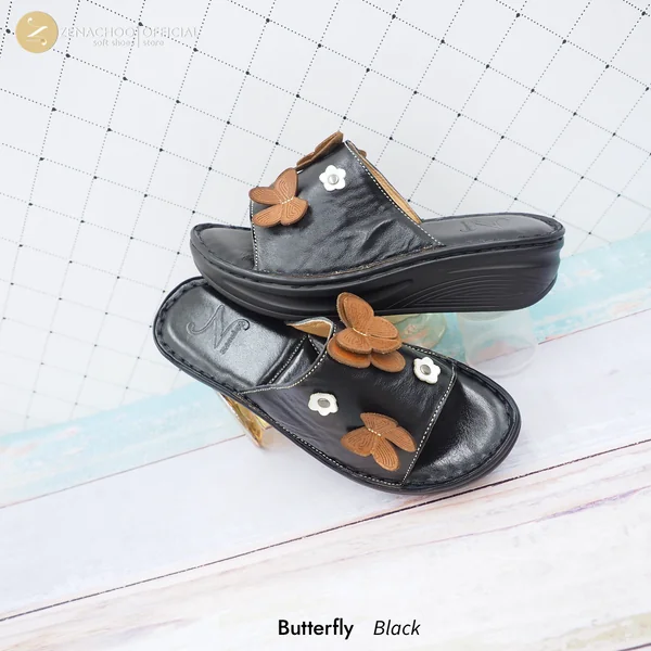 ทรงปกติ เปลี่ยนไซซ์ได้ ไม่รับคืน Zenachoo รองเท้าเพื่อสุขภาพ รุ่น Butterfly สูง 2 นิ้ว image 7 ทรงปกติ เปลี่ยนไซซ์ได้ ไม่รับคืน Zenachoo รองเท้าเพื่อสุขภาพ รุ่น Butterfly สูง 2 นิ้ว image 7