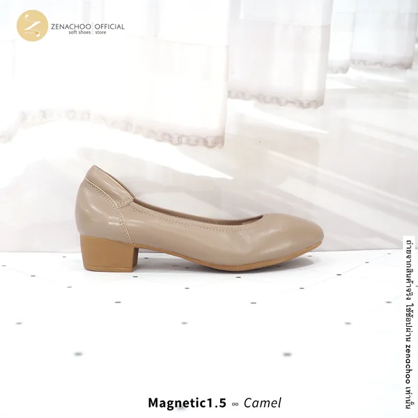 ทรงปกติ เปลี่ยนไซส์ได้-ไม่รับคืน Zenachoo รุ่น Magnetic1.5 สูง 1.5นิ้ว รองเท้าสุขภาพ หนังแกะนิ่ม แม่เหล็กนวัตกรรมญี่ปุ่น image 4 ทรงปกติ เปลี่ยนไซส์ได้-ไม่รับคืน Zenachoo รุ่น Magnetic1.5 สูง 1.5นิ้ว รองเท้าสุขภาพ หนังแกะนิ่ม แม่เหล็กนวัตกรรมญี่ปุ่น image 4