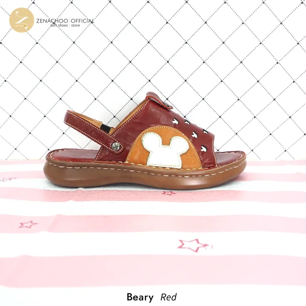 ทรงปกติ เปลี่ยนไซซ์ได้ ไม่รับคืน Zenachoo รองเท้าเพื่อสุขภาพ หนังแท้ รุ่น Beary สูง 1 นิ้ว ใส่ได้ 2 แบบ รัดและไม่รัด image 8 ทรงปกติ เปลี่ยนไซซ์ได้ ไม่รับคืน Zenachoo รองเท้าเพื่อสุขภาพ หนังแท้ รุ่น Beary สูง 1 นิ้ว ใส่ได้ 2 แบบ รัดและไม่รัด image 8