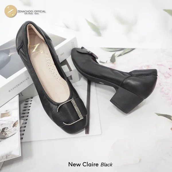 ทรงปกติ สินค้าลดราคา ไม่รับเปลี่ยน คืน ทุกกรณึ Zenachoo รุ่น New Claire สูง 2 นิ้ว รองเท้าสุขภาพนวัตกรรมแม่เหล็กจากญี่ปุ่น หนังแกะแท้ image 5 ทรงปกติ สินค้าลดราคา ไม่รับเปลี่ยน คืน ทุกกรณึ Zenachoo รุ่น New Claire สูง 2 นิ้ว รองเท้าสุขภาพนวัตกรรมแม่เหล็กจากญี่ปุ่น หนังแกะแท้ image 5