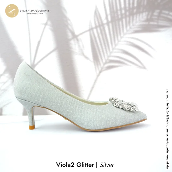 ทรงปกติ เปลี่ยนไซส์ได้-ไม่รับคืน ทรงขายดี Zenachoo Viola2 Glitter สูง 2 นิ้ว ผ้า Glitter ซับหนังแกะแท้ ทรงสวยไม่บีบเท้า image 4 ทรงปกติ เปลี่ยนไซส์ได้-ไม่รับคืน ทรงขายดี Zenachoo Viola2 Glitter สูง 2 นิ้ว ผ้า Glitter ซับหนังแกะแท้ ทรงสวยไม่บีบเท้า image 4