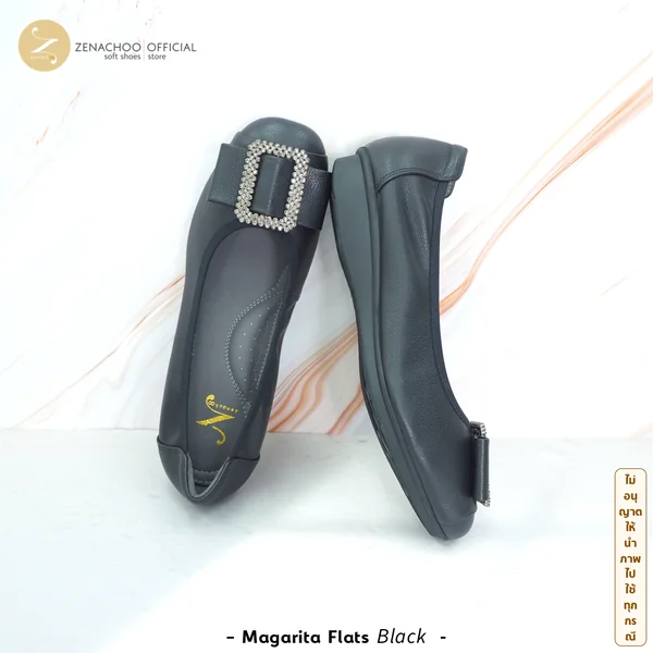 Zenachoo รุ่น Magarita Comfort Shoes รองเท้าคัชชูหนังแกะแท้ รองเท้าทำงานเพื่อสุขภาพ มี 2 ความสูง Flats 1 นิ้ว / Heel 2 นิ้ว นุ่ม เบา ใส่ทำงาน image 6 Zenachoo รุ่น Magarita Comfort Shoes รองเท้าคัชชูหนังแกะแท้ รองเท้าทำงานเพื่อสุขภาพ มี 2 ความสูง Flats 1 นิ้ว / Heel 2 นิ้ว นุ่ม เบา ใส่ทำงาน image 6
