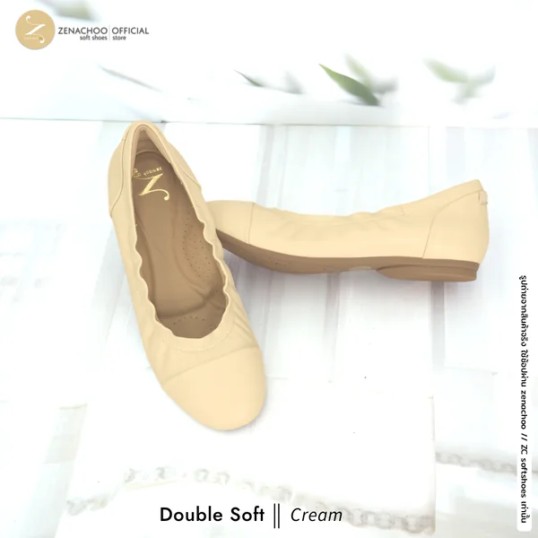 นิ่มตะโกน รองเท้าคัทชูเพื่อสุขภาพ zenachoo หนังแกะแท้ ความสูง 1.5 นิ้ว รุ่น Double soft นิ่มสบายสุด ทรงปกติ image 8 นิ่มตะโกน รองเท้าคัทชูเพื่อสุขภาพ zenachoo หนังแกะแท้ ความสูง 1.5 นิ้ว รุ่น Double soft นิ่มสบายสุด ทรงปกติ image 8