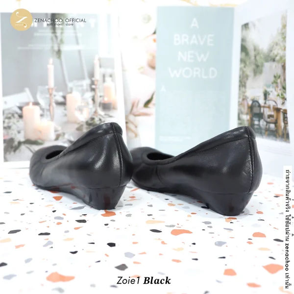 ทรงปกติ เปลี่ยนไซส์ได้ ไม่รับคืน Zenachoo รุ่นขายดี Zoie1 ส้นเตารีดสูง 1นิ้ว รองเท้าหนังแกะแท้ image 5 ทรงปกติ เปลี่ยนไซส์ได้ ไม่รับคืน Zenachoo รุ่นขายดี Zoie1 ส้นเตารีดสูง 1นิ้ว รองเท้าหนังแกะแท้ image 5
