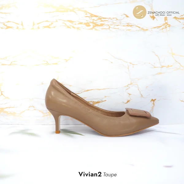 ทรงปกติ เปลี่ยนไซส์ได้ ไม่รับคืน Zenachoo รุ่น Vivian2 สูง 2 นิ้ว รองเท้าหนังแกะแท้ หน้ากว้างไม่บีบเท้า หนังนิ่มมาก image 4 ทรงปกติ เปลี่ยนไซส์ได้ ไม่รับคืน Zenachoo รุ่น Vivian2 สูง 2 นิ้ว รองเท้าหนังแกะแท้ หน้ากว้างไม่บีบเท้า หนังนิ่มมาก image 4