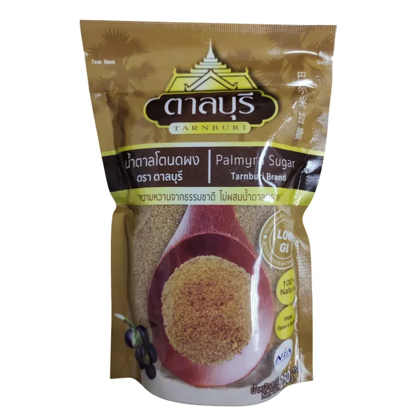 น้ำตาลโตนดผง Palmyra Sugar OTOP ตราตาลบุรี ขนาด 250 กรัม น้ำตาลโตนดผง Palmyra Sugar OTOP ตราตาลบุรี ขนาด 250 กรัม