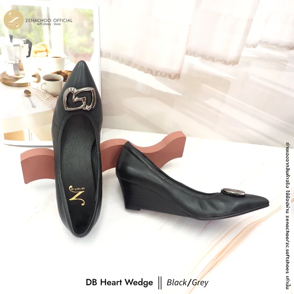 Zenachoo รุ่น DB Heart รองเท้าคัทชูหัวแหลมหน้ากว้าง หนังแกะนิ่มพิเศษ เบา ส้น 1 นิ้ว และส้นเตารีด 2 นิ้ว เปลี่ยนไซซ์ได้ image 7 Zenachoo รุ่น DB Heart รองเท้าคัทชูหัวแหลมหน้ากว้าง หนังแกะนิ่มพิเศษ เบา ส้น 1 นิ้ว และส้นเตารีด 2 นิ้ว เปลี่ยนไซซ์ได้ image 7