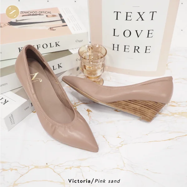 ทรงปกติ เปลี่ยนไซส์ได้ ไม่รับคืน Zenachoo Victoria2 สูง 2 นิ้ว Pink Sand รองเท้าหนังแกะ ส้นเตารีดหัวแหลม ทรงสวย เดินสบายทั้งวัน ทรงปกติ เปลี่ยนไซส์ได้ ไม่รับคืน Zenachoo Victoria2 สูง 2 นิ้ว Pink Sand รองเท้าหนังแกะ ส้นเตารีดหัวแหลม ทรงสวย เดินสบายทั้งวัน