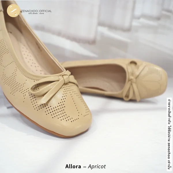 ทรงปกติ เปลี่ยนไซส์ได้ ไม่รับคืน Zenachoo รุ่น Allora หนังแกะนิ่ม สูง1.5 นิ้ว image 6 ทรงปกติ เปลี่ยนไซส์ได้ ไม่รับคืน Zenachoo รุ่น Allora หนังแกะนิ่ม สูง1.5 นิ้ว image 6