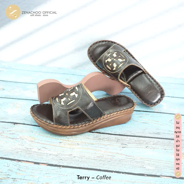 ทรงปกติ เปลี่ยนไซซ์ได้ ไม่รับคืน Zenachoo รองเท้าเพื่อสุขภาพ หนังแท้ รุ่น Terry สูง 1.5 นิ้ว image 8 ทรงปกติ เปลี่ยนไซซ์ได้ ไม่รับคืน Zenachoo รองเท้าเพื่อสุขภาพ หนังแท้ รุ่น Terry สูง 1.5 นิ้ว image 8