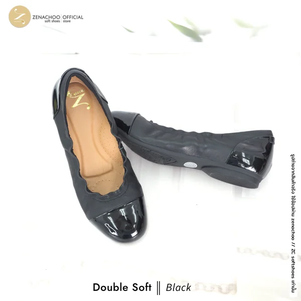 นิ่มตะโกน รองเท้าคัทชูเพื่อสุขภาพ zenachoo หนังแกะแท้ ความสูง 1.5 นิ้ว รุ่น Double soft นิ่มสบายสุด ทรงปกติ image 7 นิ่มตะโกน รองเท้าคัทชูเพื่อสุขภาพ zenachoo หนังแกะแท้ ความสูง 1.5 นิ้ว รุ่น Double soft นิ่มสบายสุด ทรงปกติ image 7