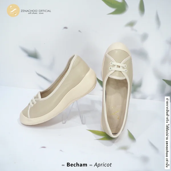 ทรงปกติ เปลี่ยนไซส์ได้-ไม่รับคืน Zenachoo รุ่น Becham สูง 1.5 นิ้ว คัทชูแนวสปอร์ต นิ่มมากกท้าให้ลอง image 3
