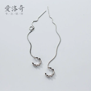 ต่างหูสำหรับผิวแพ้ง่าย เงินแท้ 92.5%_ES116